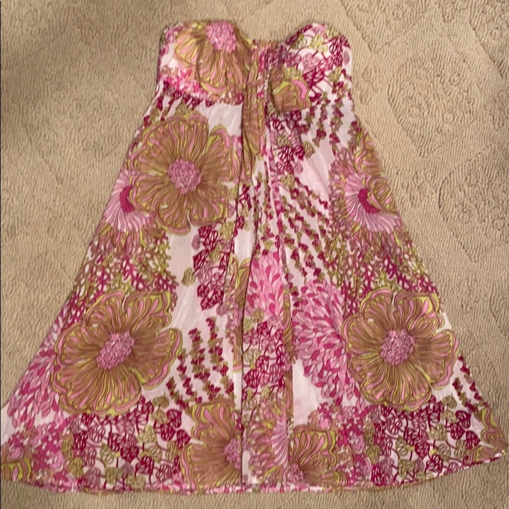 Trina Turk NWT strapless dress or coverup Sz XS